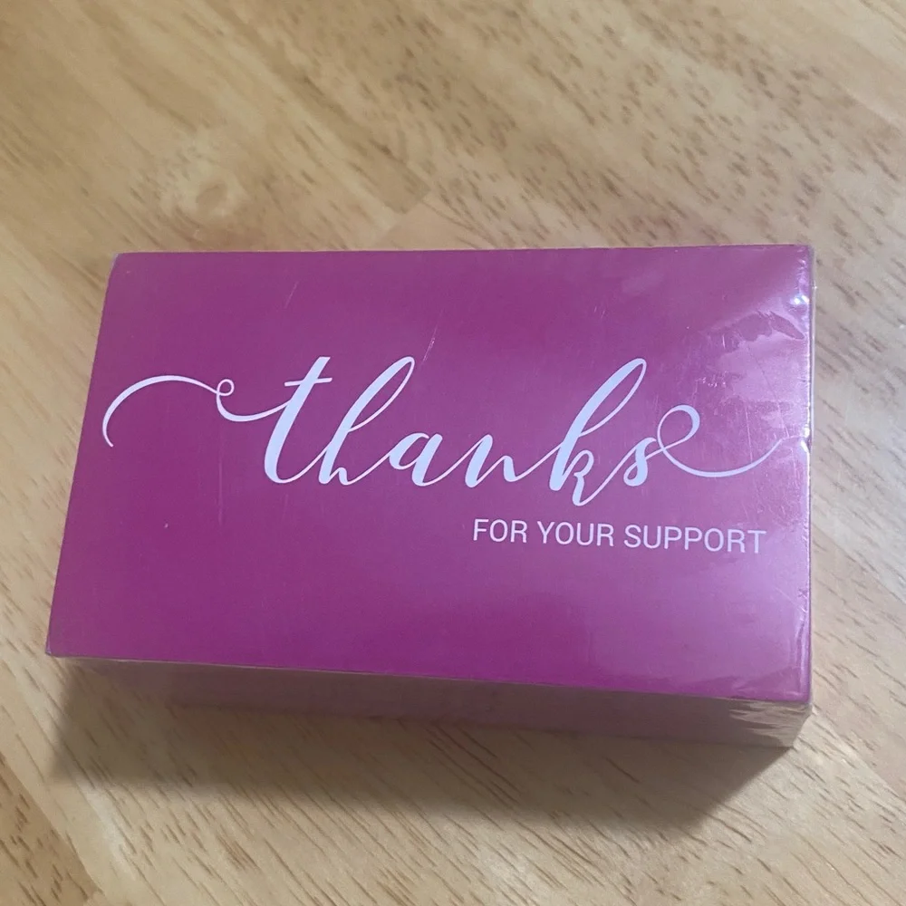 Pack of 3 (Total 300 Cards)--Thank You Cards (100ea/pk) Size 3.5